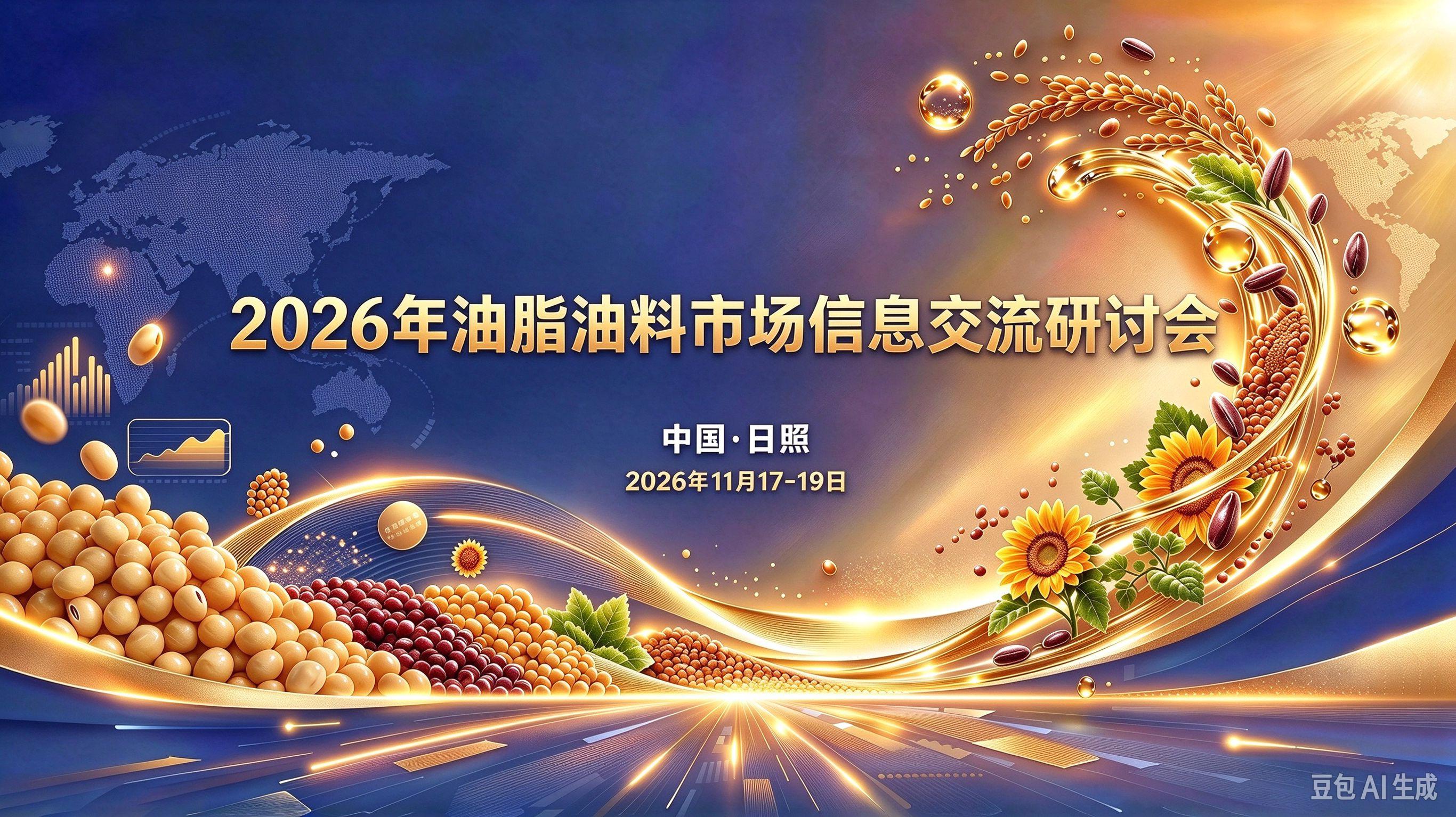 关于举办2026年油脂油料市场信息交流研讨会的通知（第一轮）